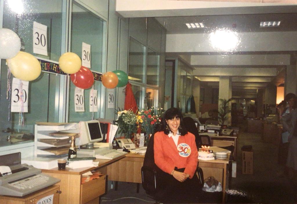 Raya Wexler at work in the 1990s. Now she speaks about equality, diversity and inclusion.